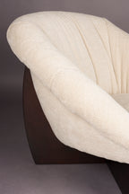 Emilius - Lounge Armchair - Fabric - Beige