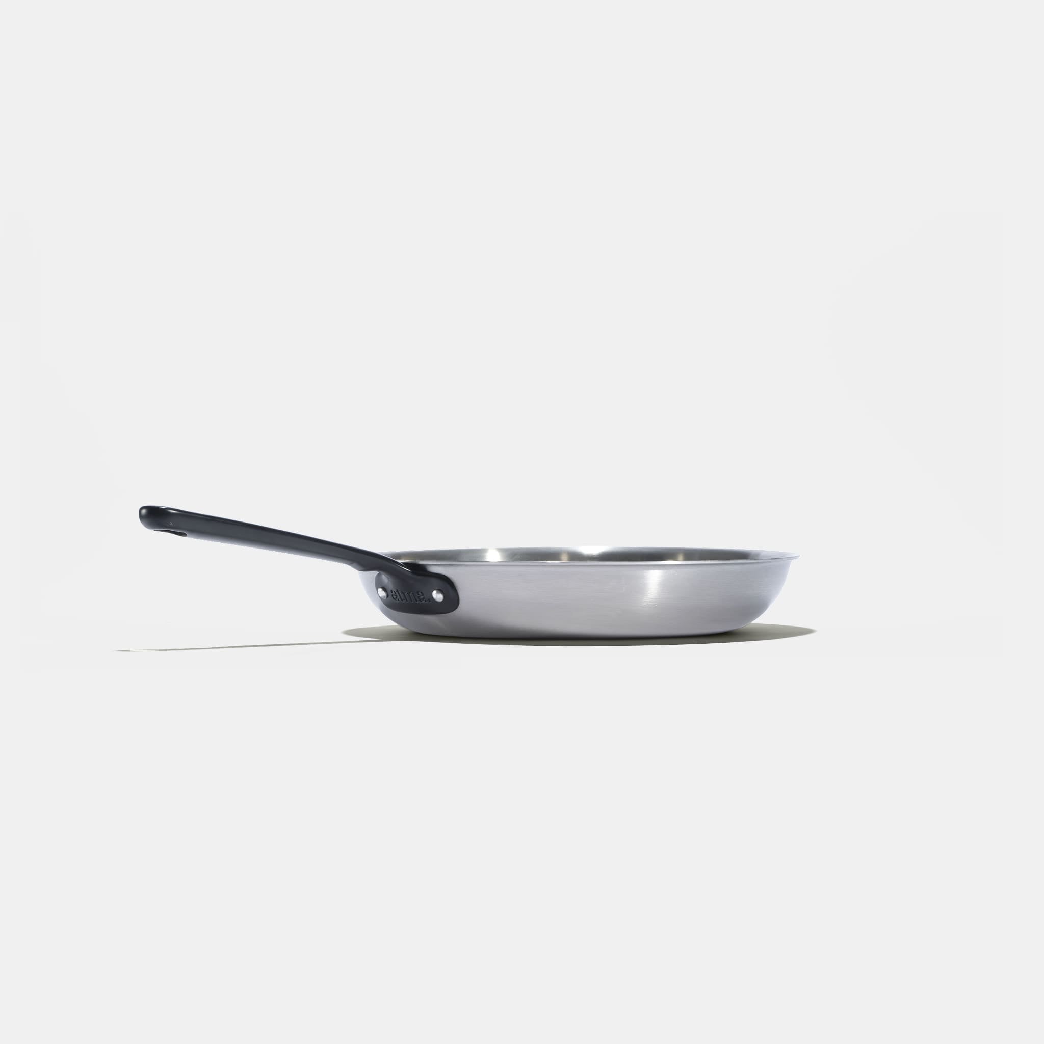 La Bonne Poêle En Inox, Manche Noir - 20 Cm