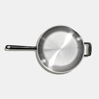 La Bonne Poêle En Inox, Manche Noir - 32 Cm