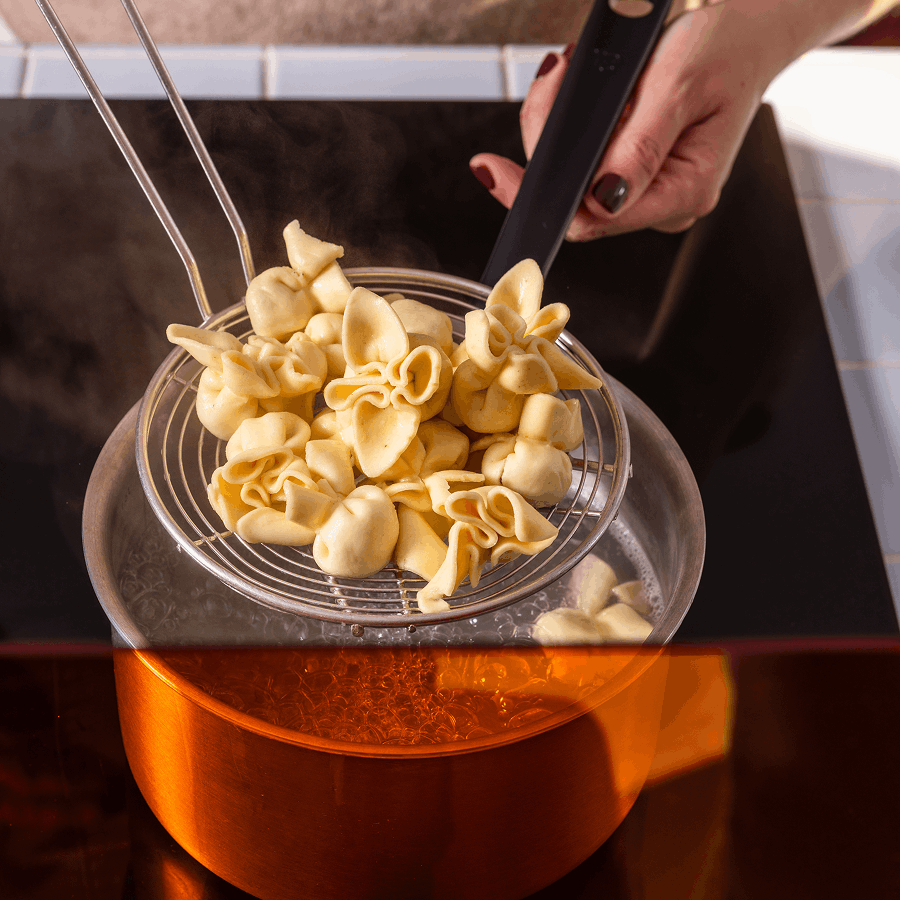 La Casserole Parfaite En Inox, Manche Noir - 18 Cm