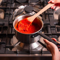 La Casserole Parfaite En Inox, Manche Noir - 18 Cm