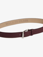 La Ceinture En Cuir Marron