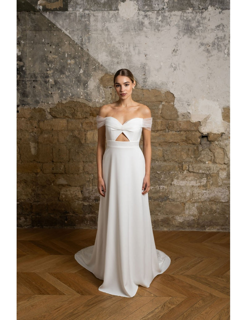 Robe Longue Ambre - Blanc Soie