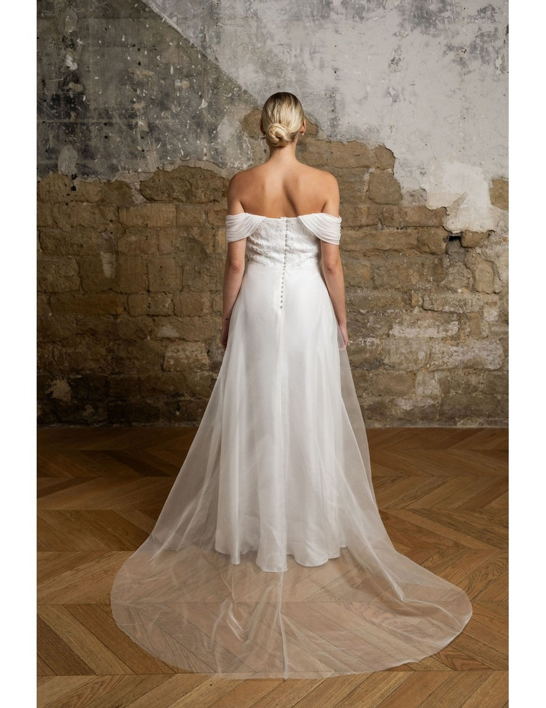 Robe De Mariée Diamant - Blanc Soie