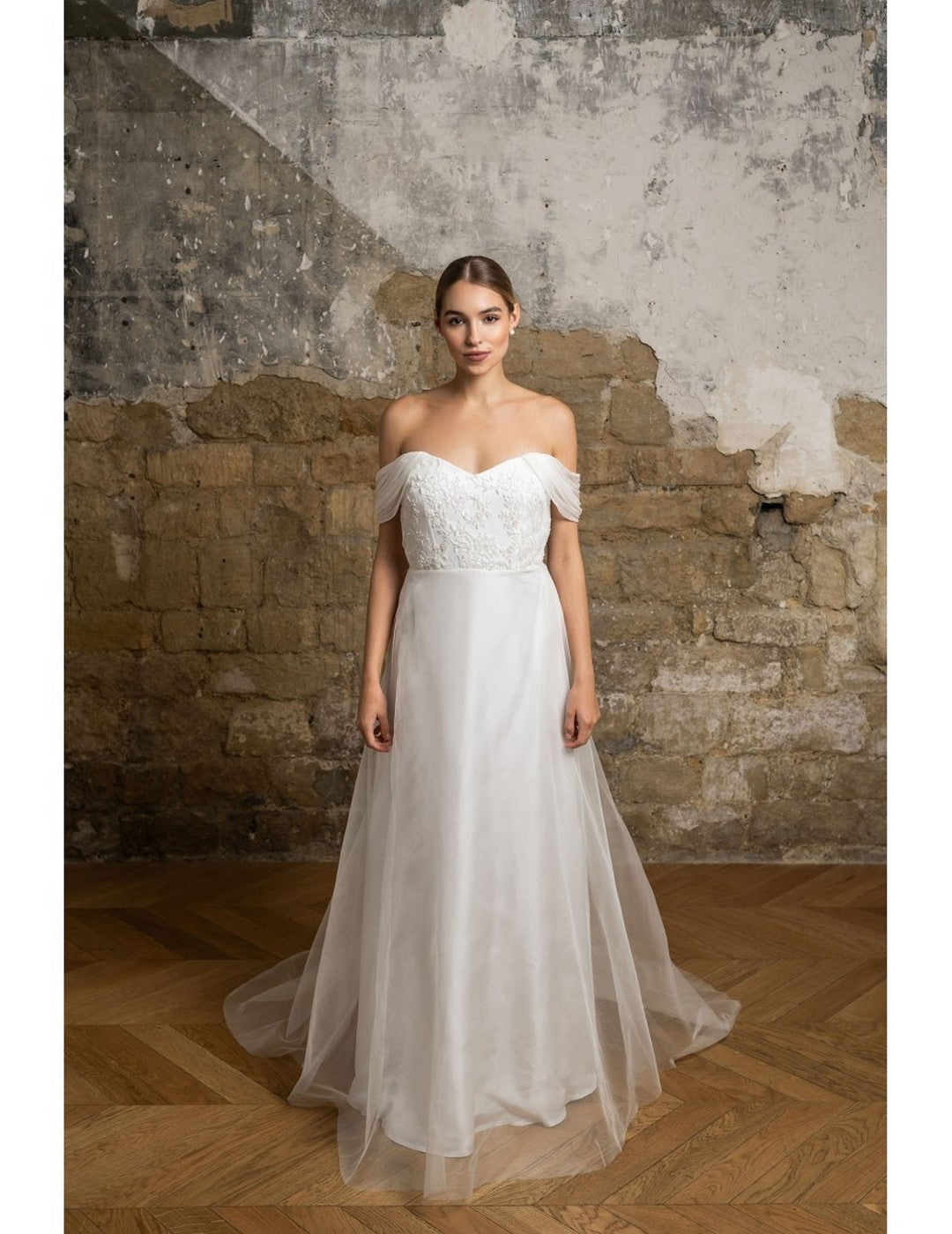 Robe De Mariée Diamant - Blanc Soie