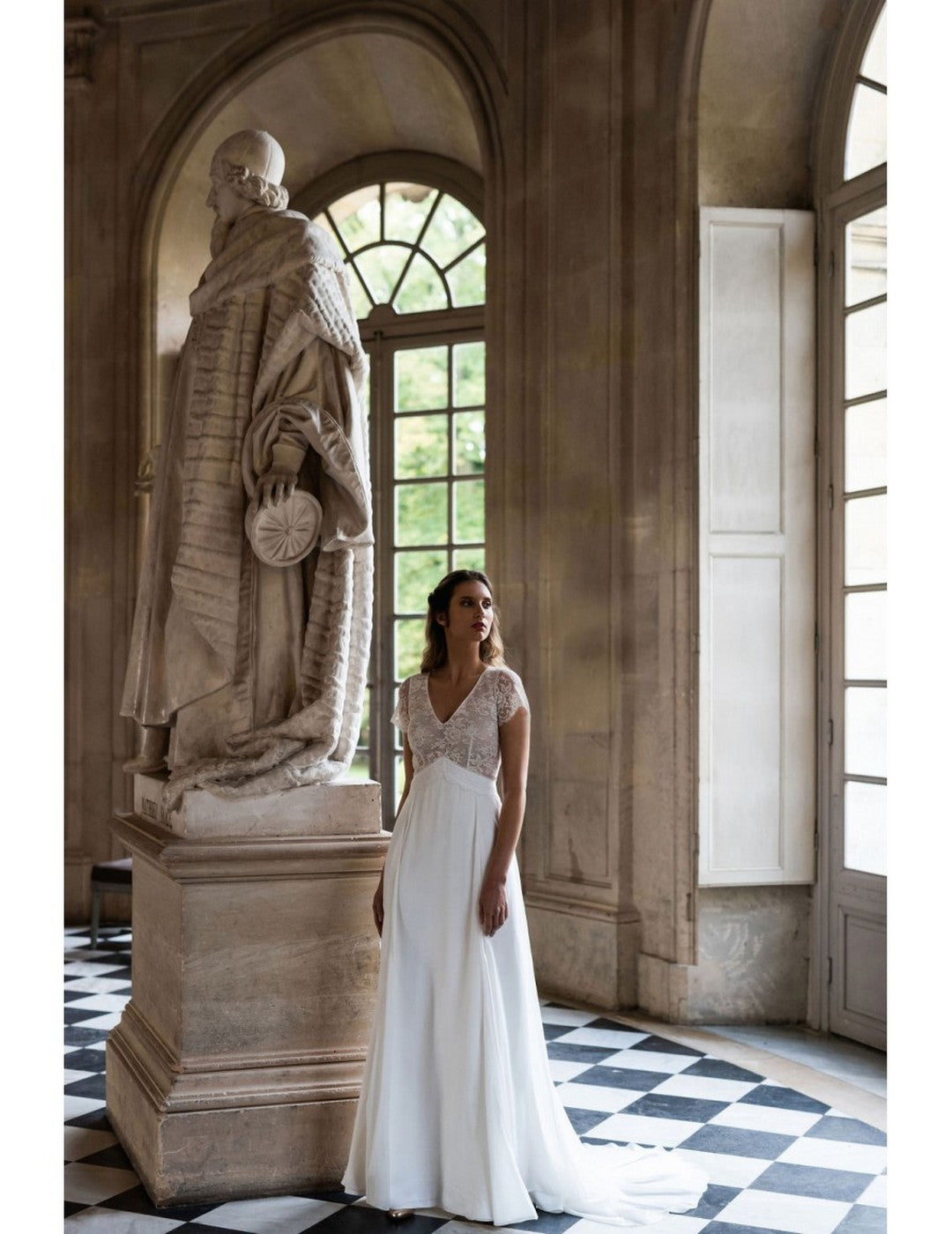 Abito Da Sposa Opéra - Bianco Seta