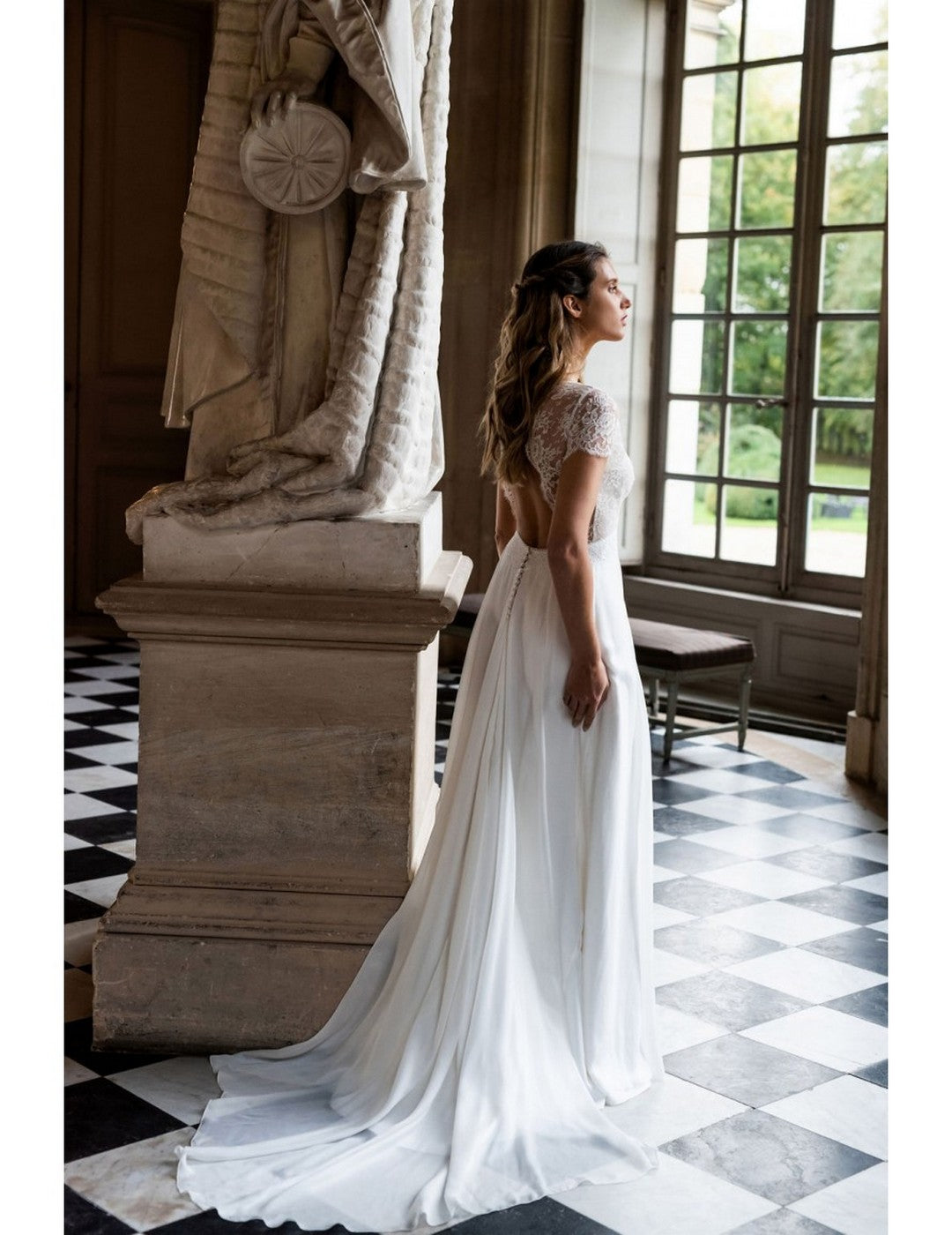 Abito Da Sposa Opéra - Bianco Seta