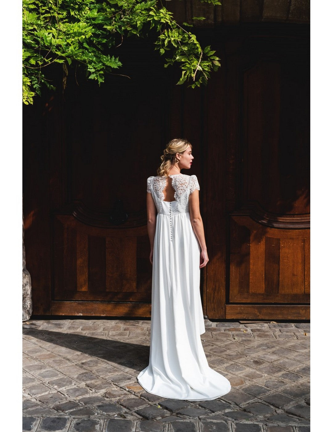 Abito Da Sposa Paloma - Bianco Seta