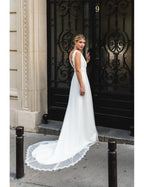 Abito Da Sposa Pénélope - Bianco Seta