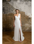 Ruby Wedding Dress - Silk White