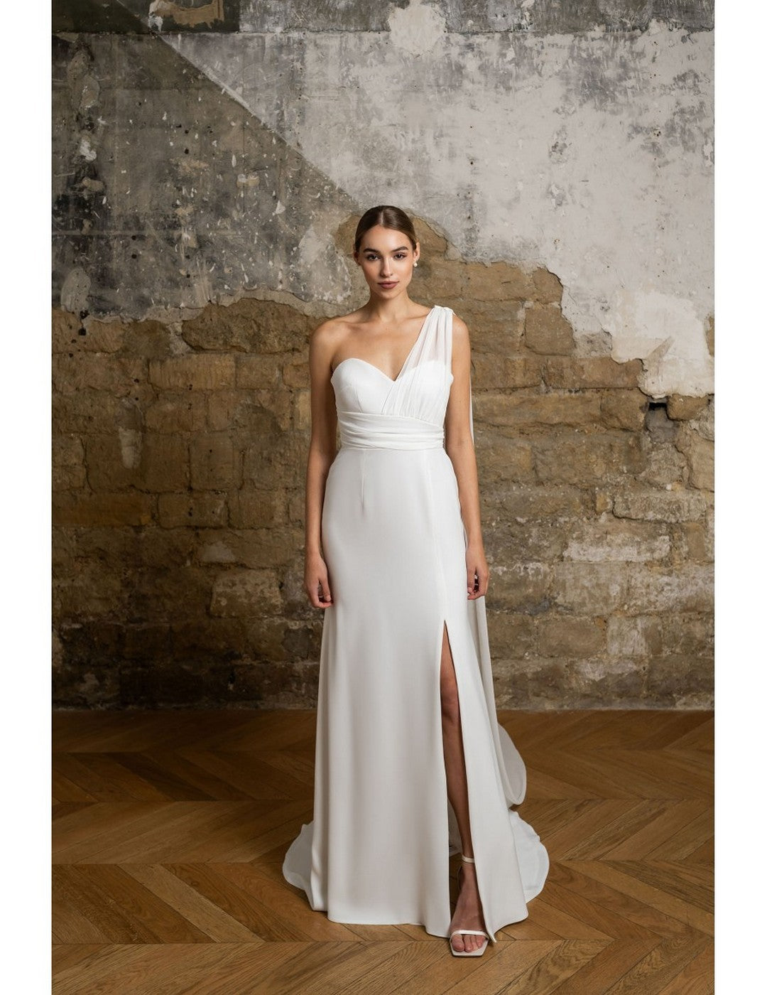 Ruby Wedding Dress - Silk White