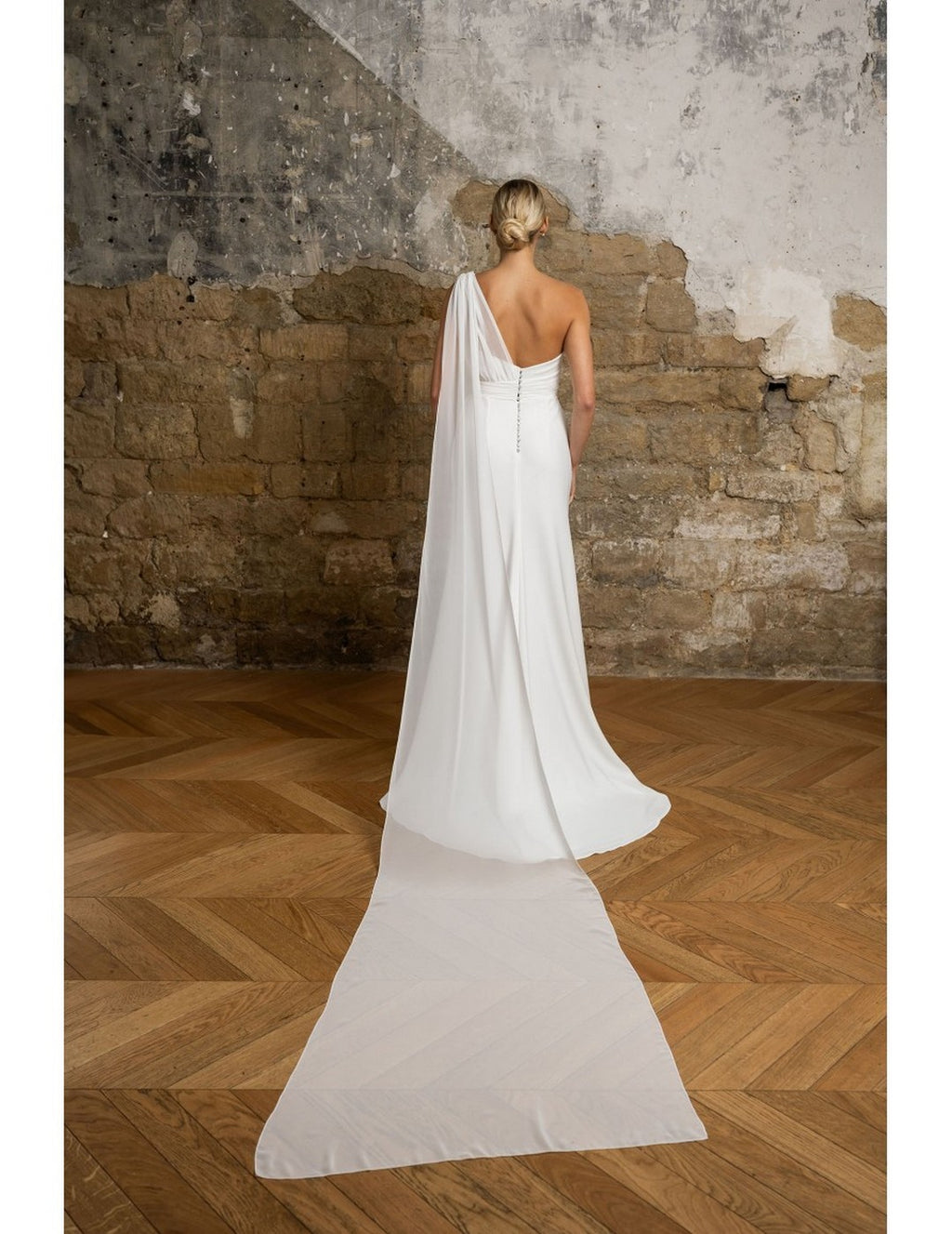 Ruby Wedding Dress - Silk White
