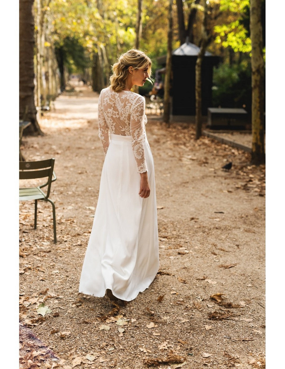 Source Wedding Dress - White