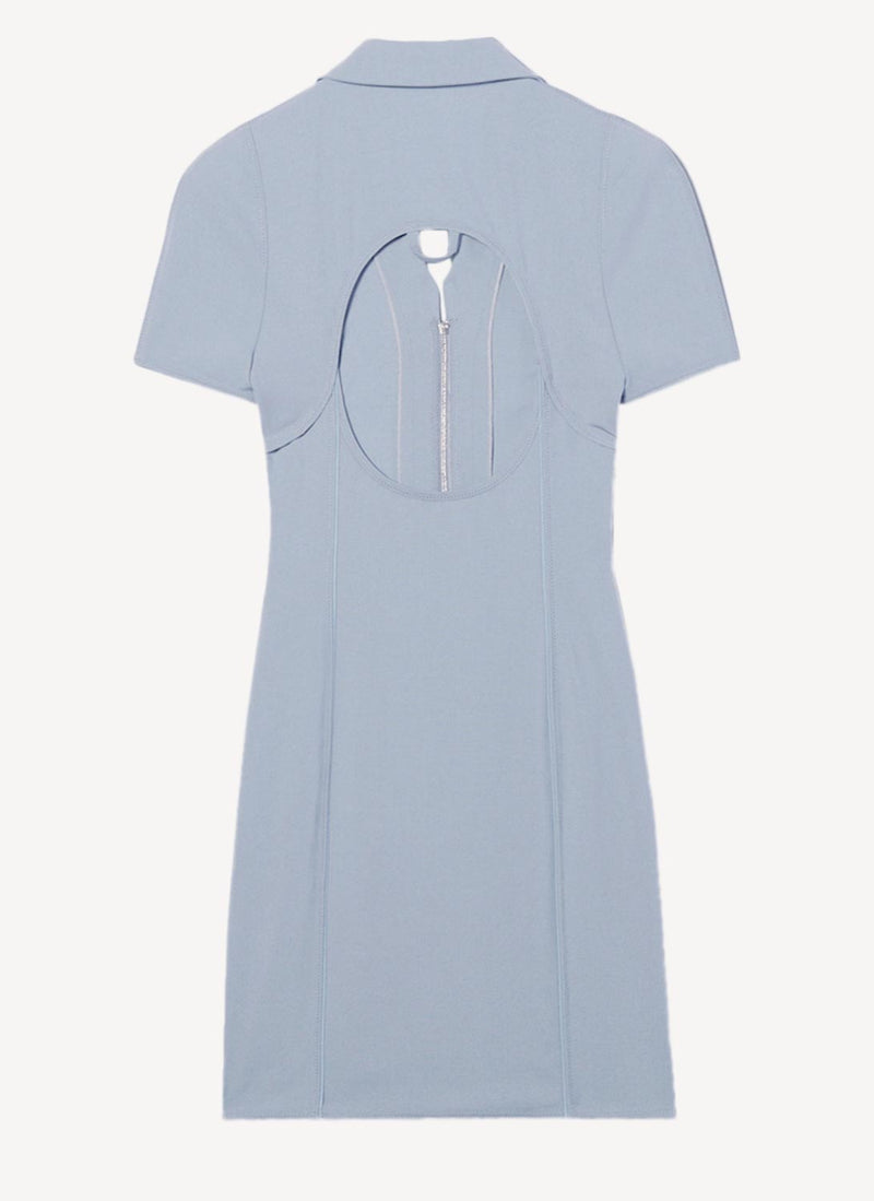 Jacquemus - La Robe Tangelo - Bleu Clair - Femme