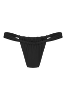 anja bas de maillot bikini culotte echancrée noir