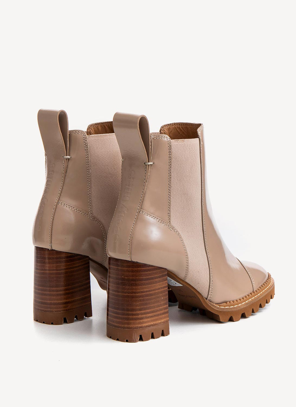 See By Chloe - Mallory Chelsea Ankle Boots - Dark Beige - Women