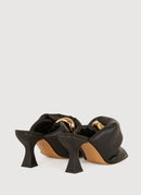 J W Anderson - Mules Twist À Talon - Black - Femme