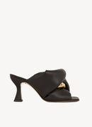 J W Anderson - Mules Twist À Talon - Black - Femme