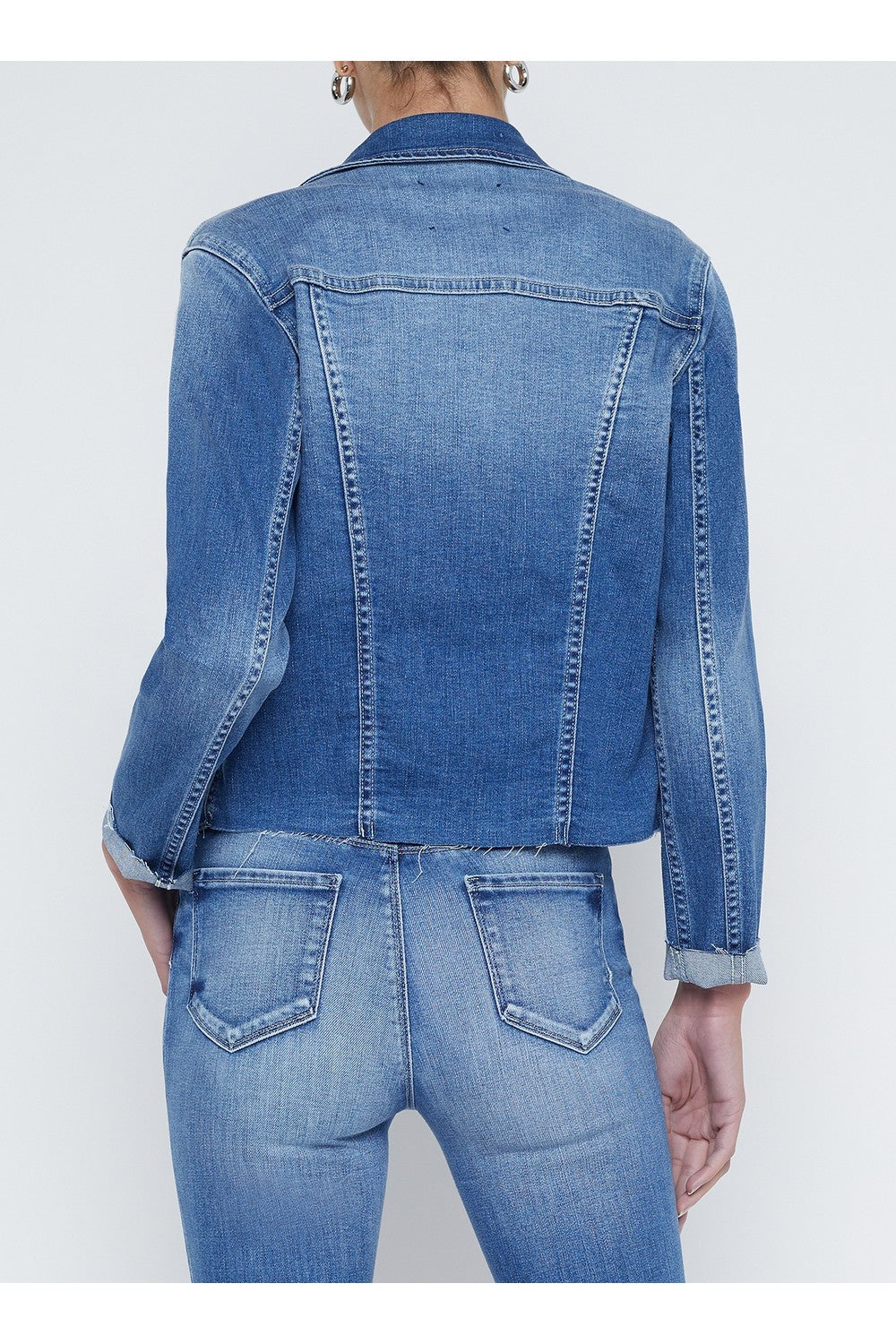 Janelle Slim Raw Jacket
