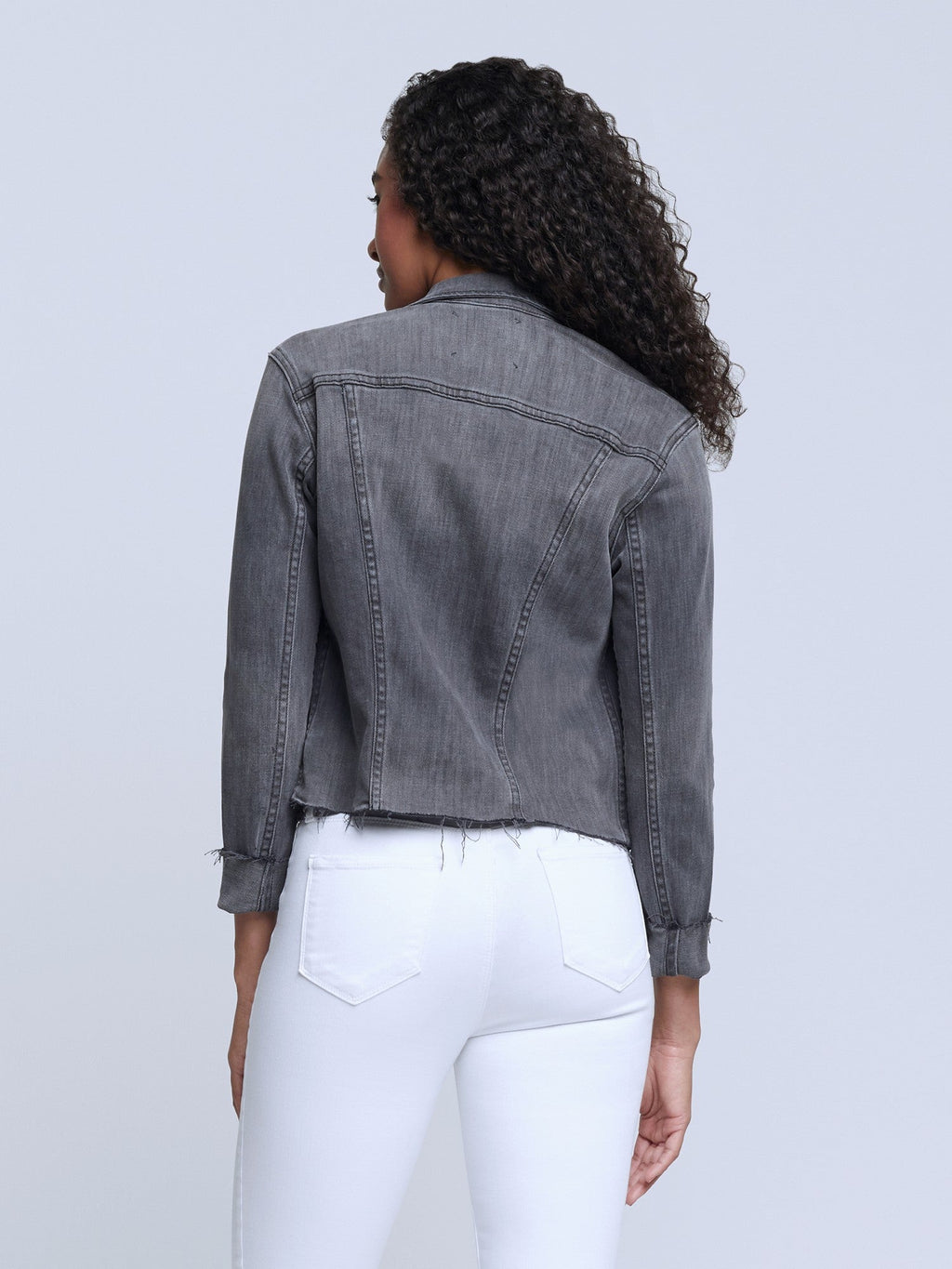 Janelle Slim Raw Jacket