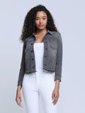 Janelle Slim Raw Jacket