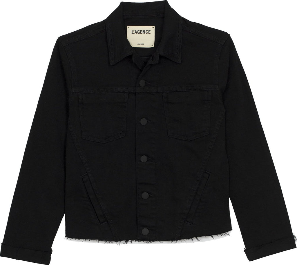 Janelle Slim Raw Jacket