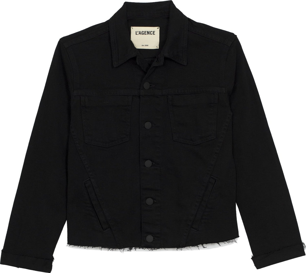 Janelle Slim Raw Jacket