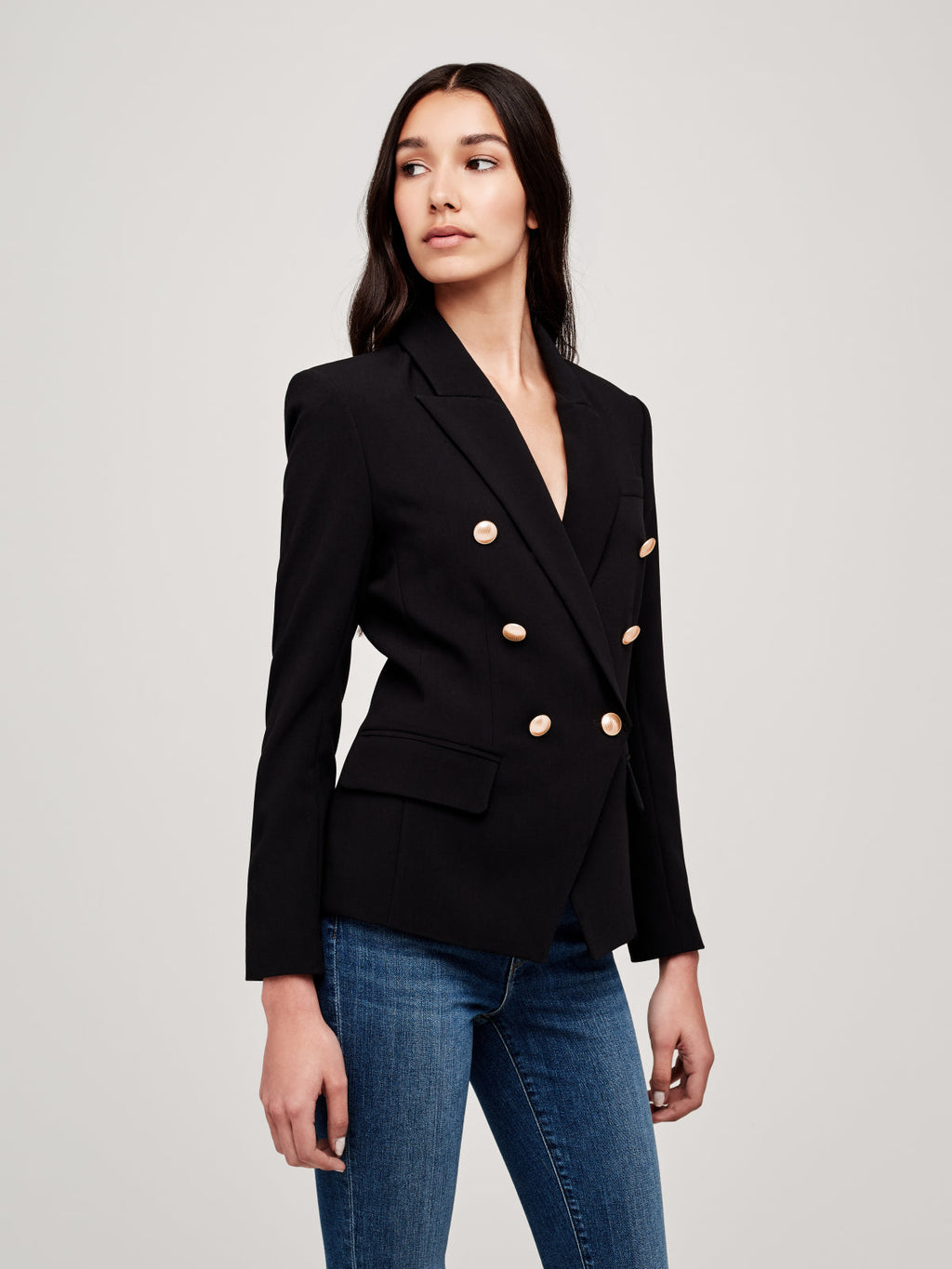 Janelle Slim Raw Jacket