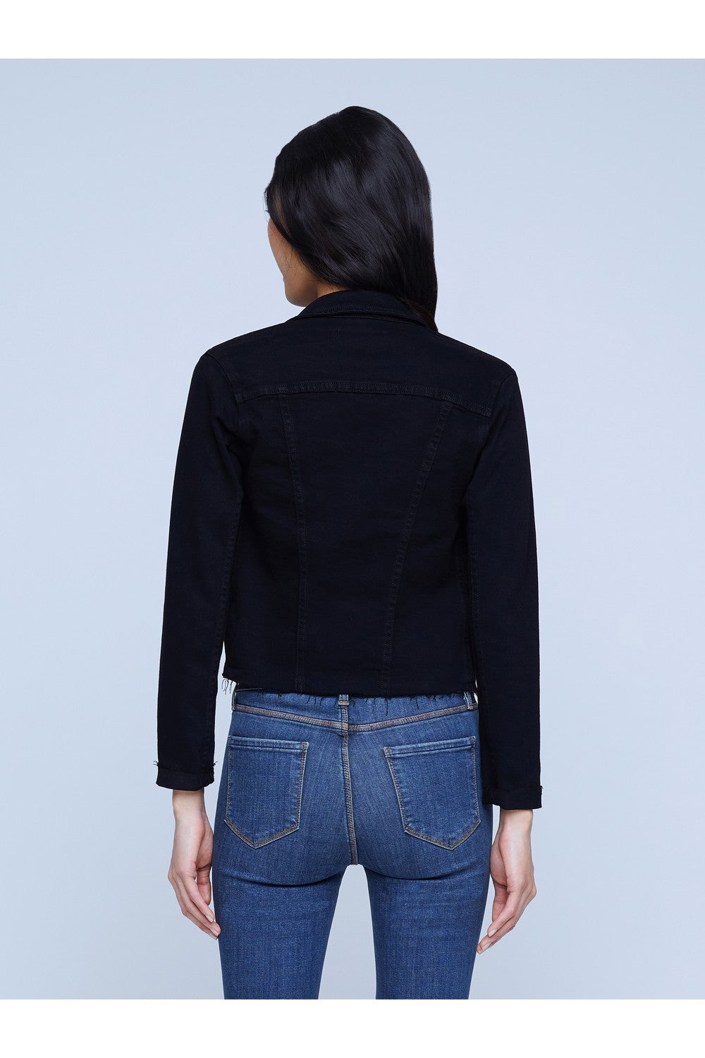 Janelle Slim Raw Jacket