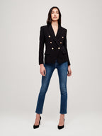 Janelle Slim Raw Jacket