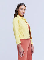 Janelle Slim Raw Jacket