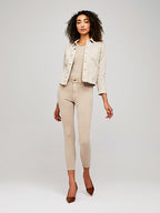 Janelle Slim Raw Jacket