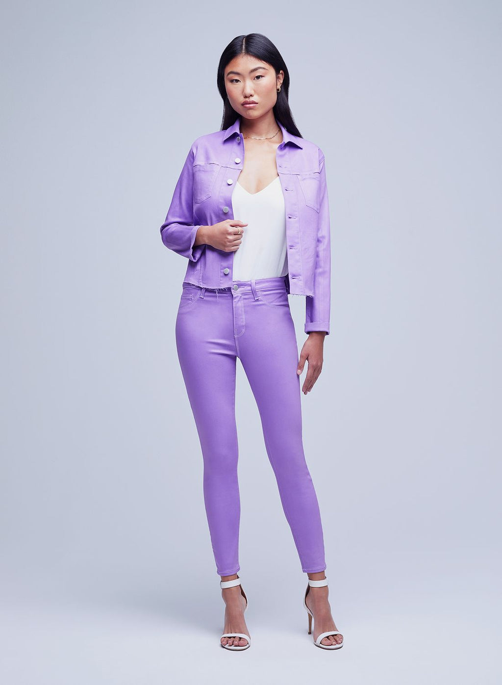 Janelle Slim Raw Jacket
