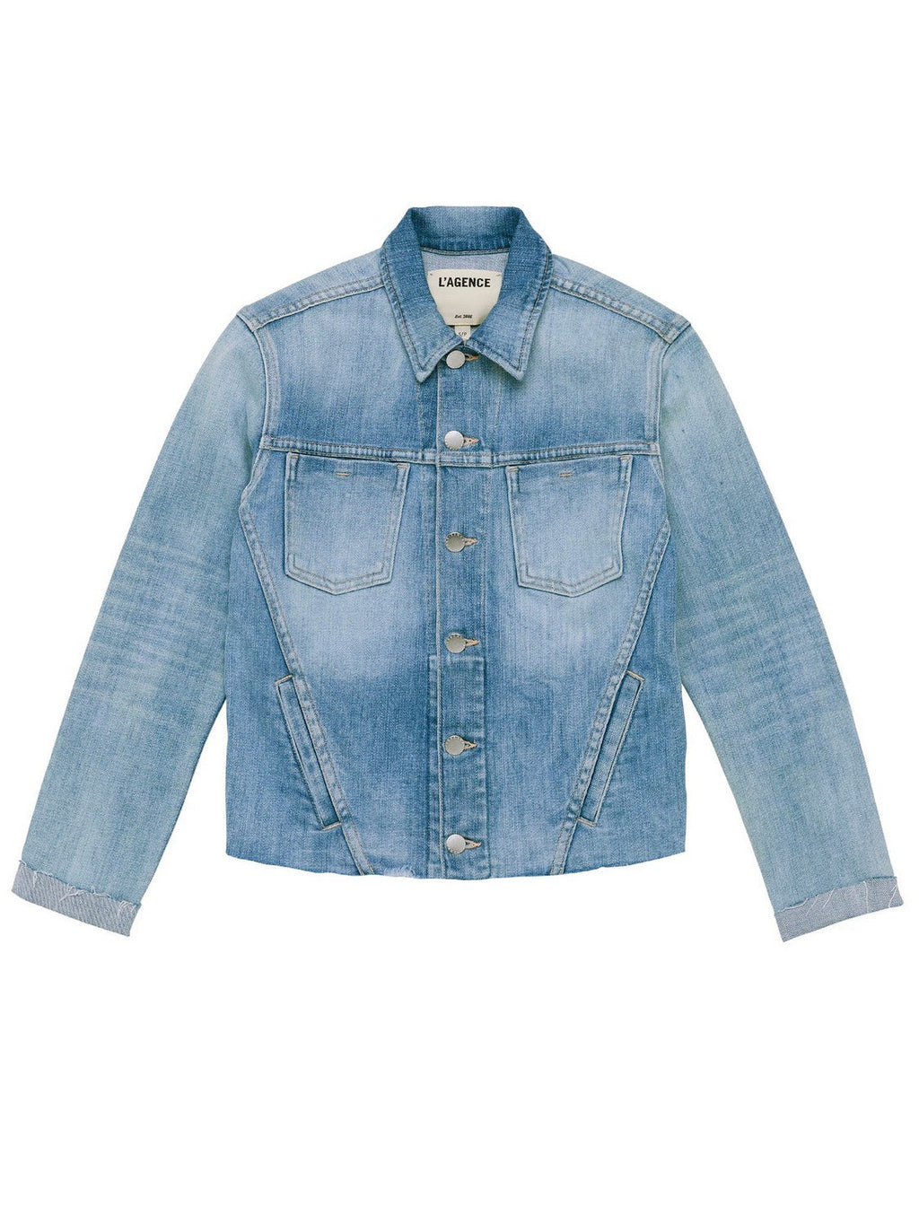 Janelle Slim Raw Jacket