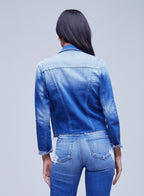 Janelle Slim Raw Chaqueta