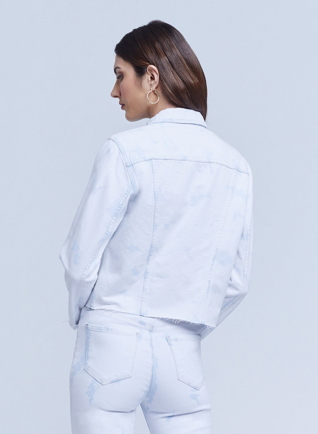 Janelle Slim Raw Jacket