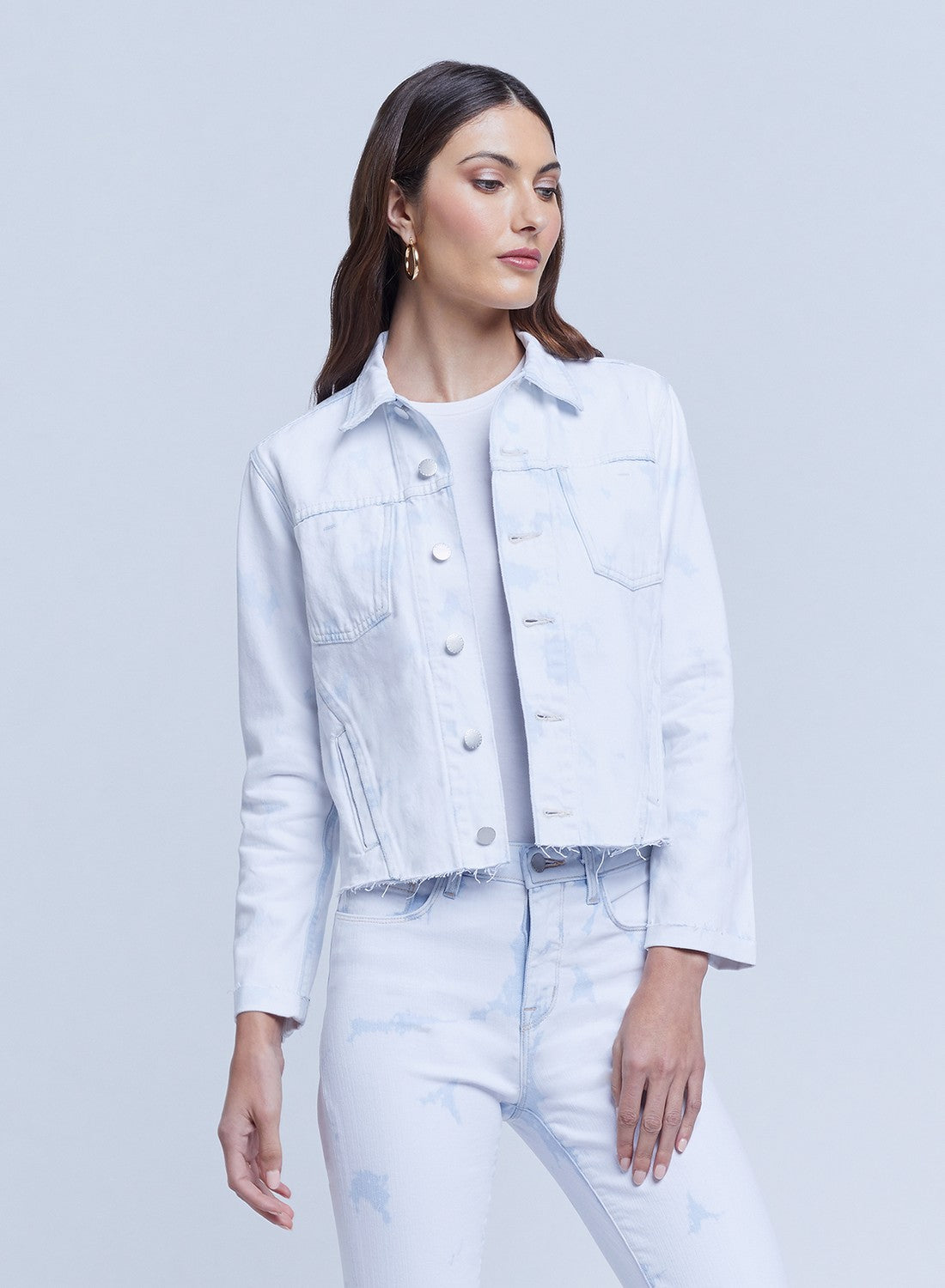 Janelle Slim Raw Jacket