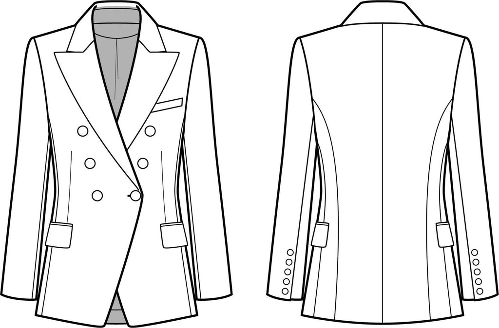 Kenzie Double-Breasted Blazer