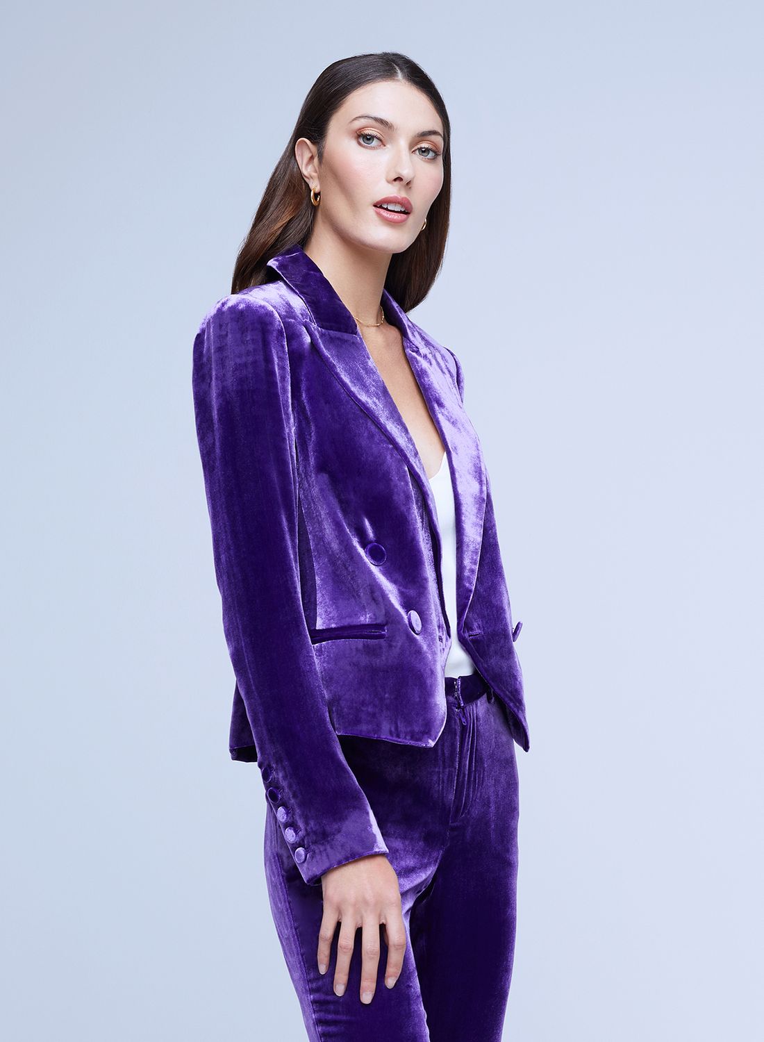 Rory Crop Dbl Brstd Blzr