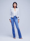 Brooke Double-Breasted Crop Blazer