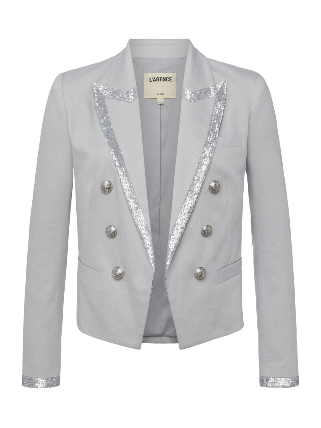 Brooke Double-Breasted Crop Blazer