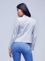 Brooke Double-Breasted Crop Blazer