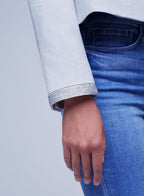 Brooke Double-Breasted Crop Blazer
