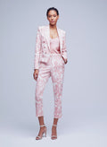 Brooke blazer crop cruzado