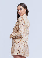Brooke Double-Breasted Crop Blazer