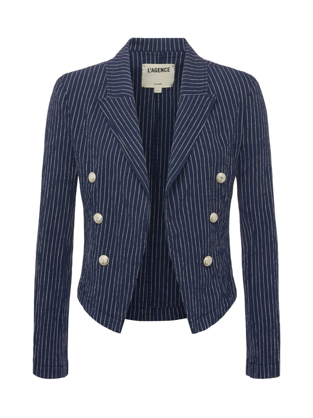 Wayne Cropped Double-Breasted Jacket