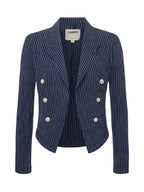 Wayne Cropped Double-Breasted Jacket