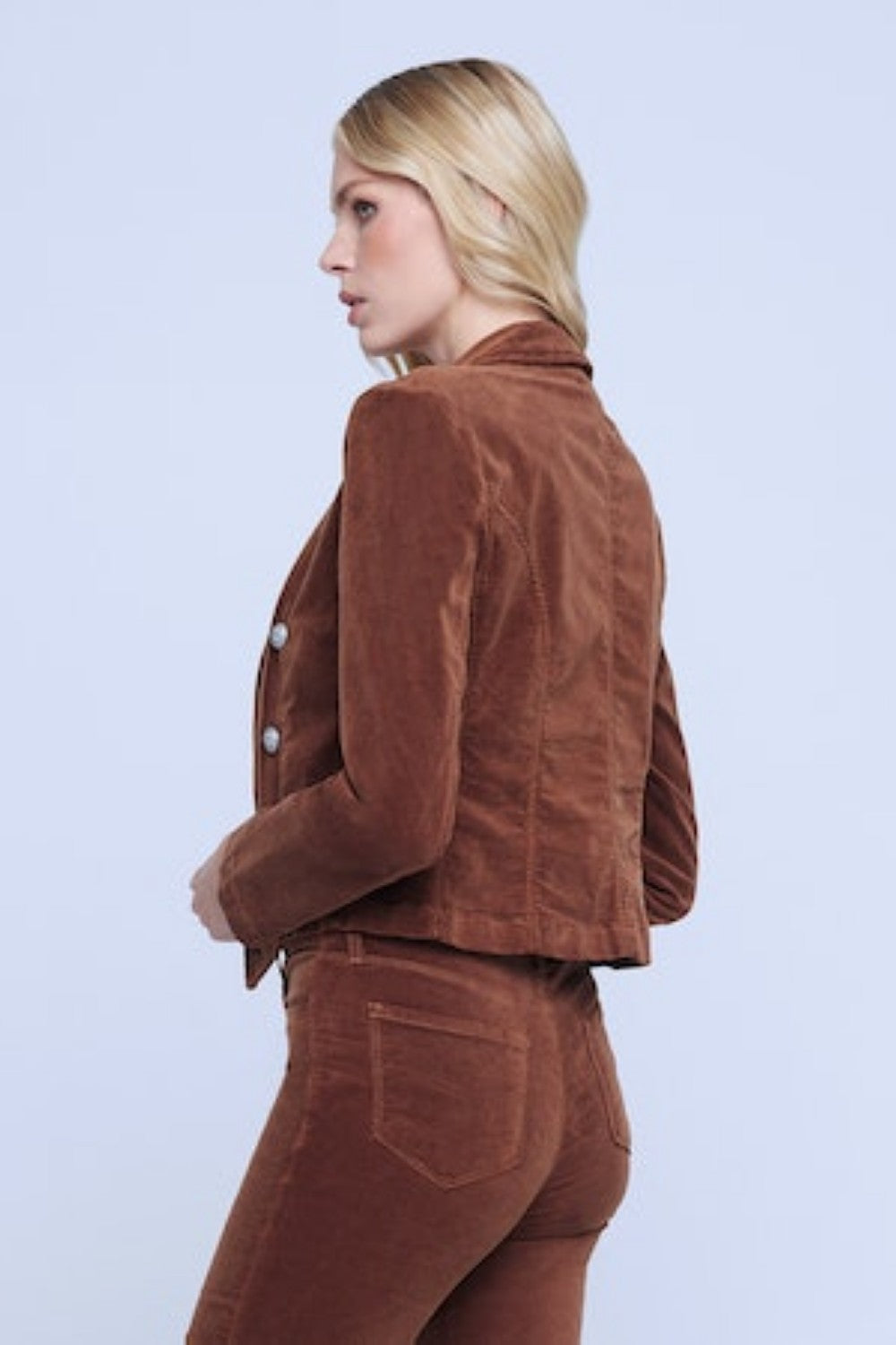 Wayne Crop Dbl Breast Jkt