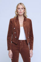 Wayne Crop Dbl Breast Jkt
