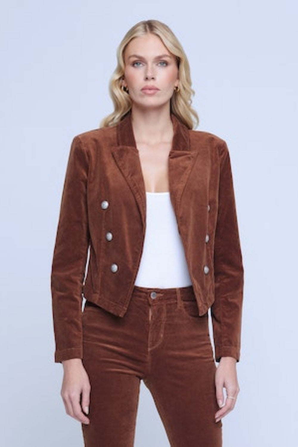 Wayne Crop Dbl Breast Jkt